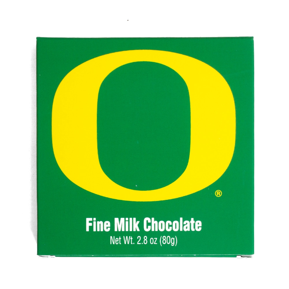 Oregon, Chocolate, Embossed Square, 80g